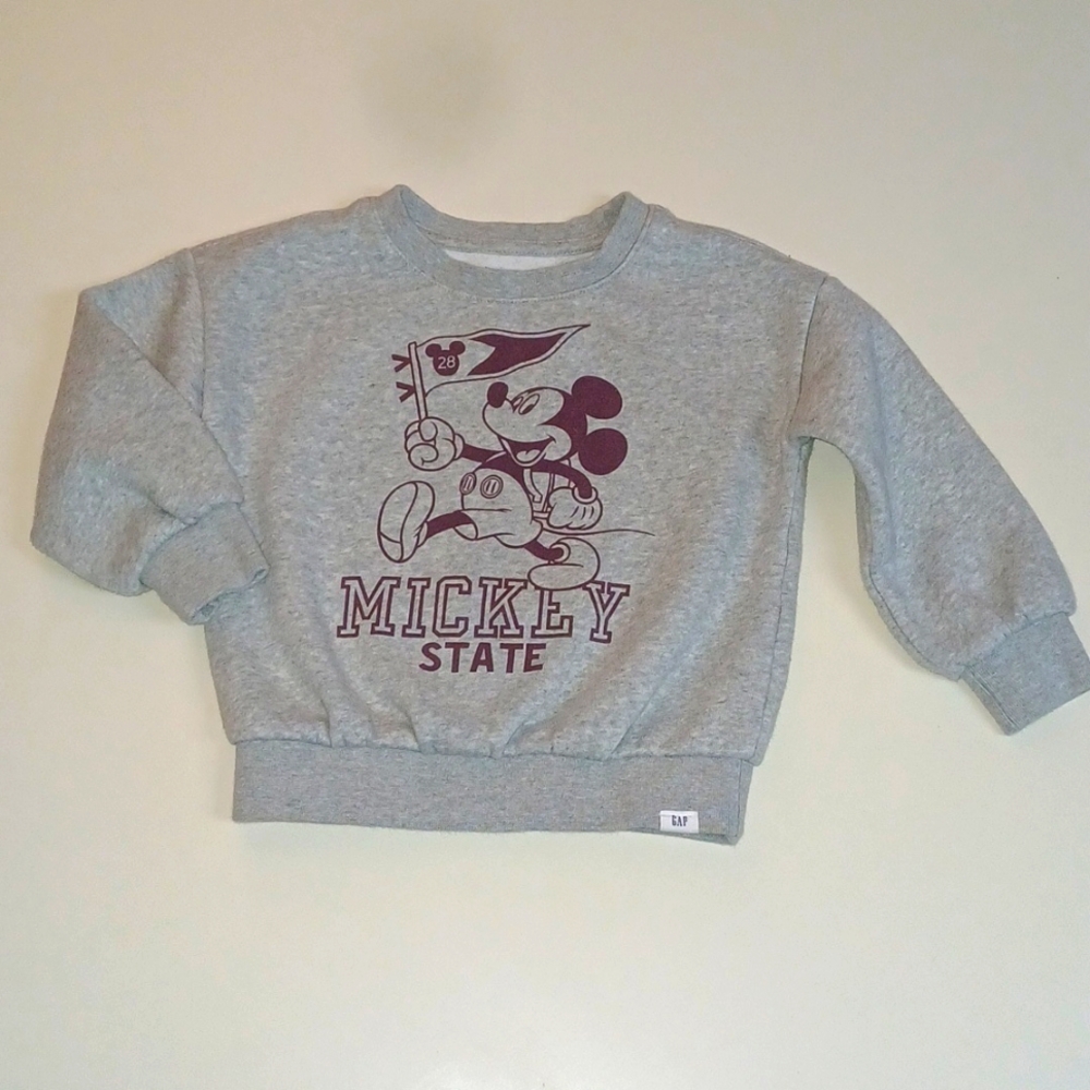 Disney Mickey Mouse gap 3t toddlers sweatshirt